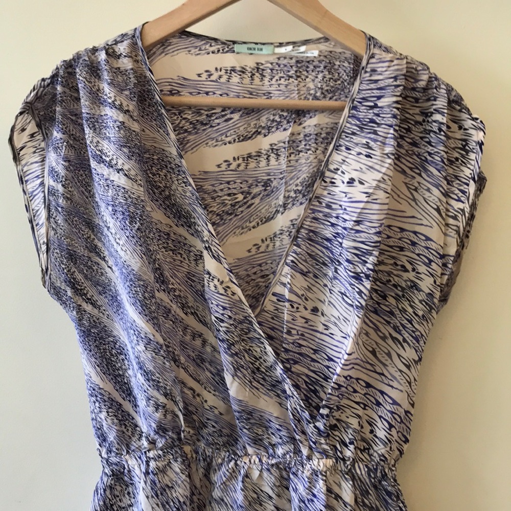Silk Patterned Dress - Picture 2 of 5